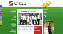 Desktop Screenshot of centrodeportivocortijoalto.com